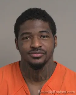 Mugshot of Germarcus Rashad Sellers booked in Cabarrus County, North Carolina on August 10, 2026