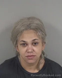 Mugshot of Briana Alyssa D Lockett booked in Cabarrus County, North Carolina on September 25, 2026
