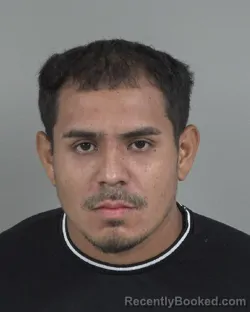 Mugshot of Adan Guiterrez Garcia booked in Cabarrus County, North Carolina on August 9, 2026