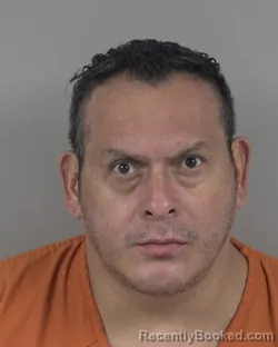 Mugshot of Luis Alberto Torrez Munoz booked in Cabarrus County, North Carolina on September 14, 2026