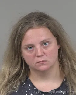 Mugshot of Hanna Rebecca Martin booked in Cabarrus County, North Carolina on September 6, 2026