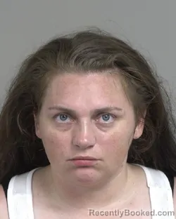 Mugshot of Miriam Rebecca King booked in Cabarrus County, North Carolina on August 11, 2026