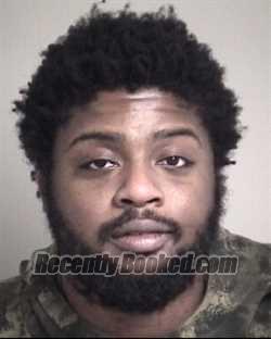 Booking photo from Cabarrus County, North Carolina