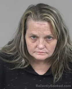 Mugshot of Holly Roach Coward booked in Cabarrus County, North Carolina on July 21, 2026