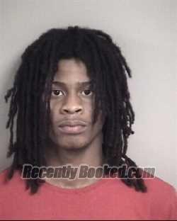 Mugshot of KAYIN AHMIR THOMPSON booked in Cabarrus County, North Carolina on April 25, 2026