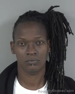 Mugshot of Taiana Sharondika Johnson booked in Cabarrus County, North Carolina on October 2, 2026