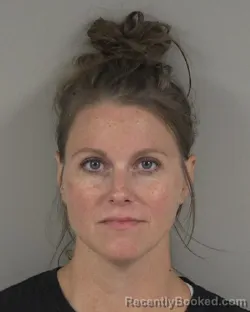 Mugshot of Heather Johnson Miller booked in Cabarrus County, North Carolina on September 20, 2026