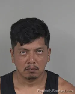 Mugshot of ERVIN HOMAR MENDEZ CASTILLO booked in Cabarrus County, North Carolina on May 24, 2026