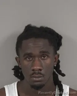 Mugshot of LATRELL ISAAC DWEH JOHNSON booked in Cabarrus County, North Carolina on July 25, 2026