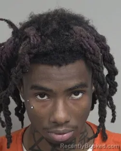 Mugshot of Jaquan Sean Davidson booked in Cabarrus County, North Carolina on September 22, 2026