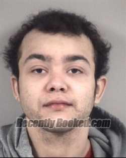 Booking photo from Cabarrus County, North Carolina