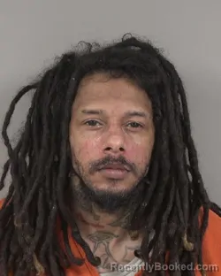 Booking photo from Cabarrus County, North Carolina