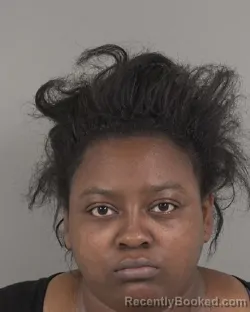 Mugshot of Inez Shakira Smith booked in Cabarrus County, North Carolina on September 28, 2026