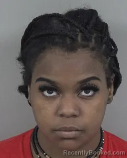 Mugshot of AYANNA NEKOLE SMITH booked in Cabarrus County, North Carolina on April 16, 2026