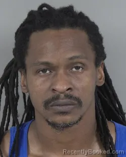 Mugshot of DAMARLY ALFREDO JOHNSON booked in Cabarrus County, North Carolina on April 6, 2026