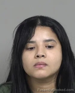 Mugshot of YESENIA ESTELA BURGOS MORONTA booked in Cabarrus County, North Carolina on April 13, 2026