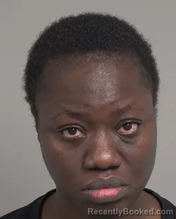 Mugshot of Amina Abu Kamara booked in Cabarrus County, North Carolina on July 22, 2026