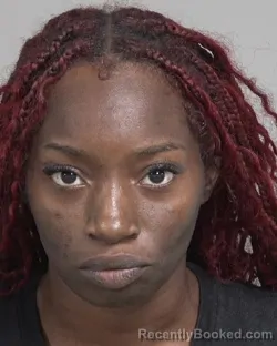 Mugshot of Raeona Denae Cole booked in Cabarrus County, North Carolina on July 27, 2026