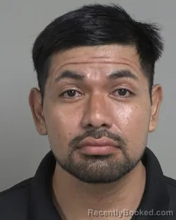 Mugshot of Julian Ramirez-Mendez booked in Cabarrus County, North Carolina on August 3, 2026