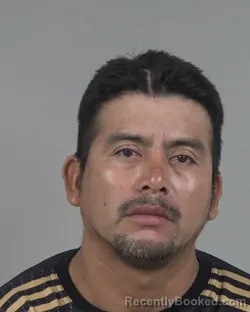 Mugshot of Nelson Gonzalez Gomez booked in Cabarrus County, North Carolina on August 8, 2026