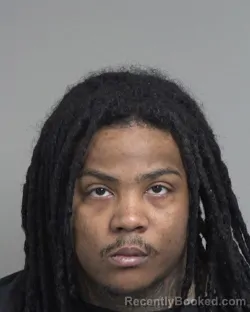 Mugshot of Kasaun Marquise Coney booked in Cabarrus County, North Carolina on August 13, 2026