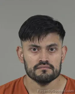 Mugshot of Ricardo Reyes Martinez booked in Cabarrus County, North Carolina on August 24, 2026