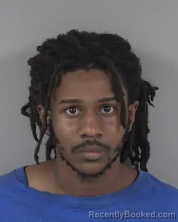 Mugshot of Eric Devontae Young booked in Cabarrus County, North Carolina on September 21, 2026