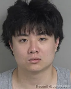 Mugshot of Christian Xia booked in Cabarrus County, North Carolina on September 25, 2026