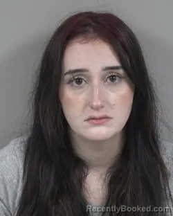 Mugshot of Abigail Renee Truesdale booked in Cabarrus County, North Carolina on October 8, 2026