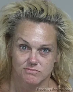 Mugshot of Crystal Ann Knight booked in Cabarrus County, North Carolina on August 6, 2026