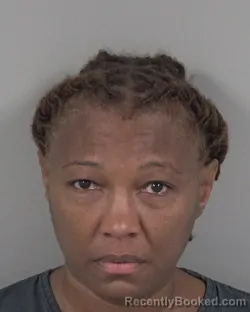 Mugshot of Anitra Latrice Massey booked in Cabarrus County, North Carolina on September 10, 2026