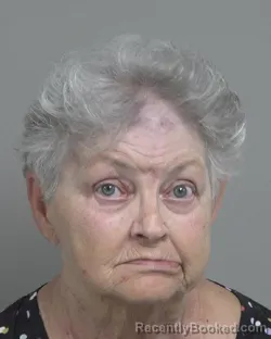 Mugshot of Paula Zerbinos Gray booked in Cabarrus County, North Carolina on July 18, 2026