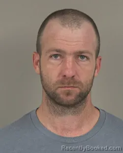 Mugshot of Dustin Whitley Honeycutt booked in Cabarrus County, North Carolina on August 13, 2026