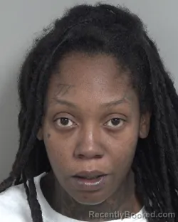 Mugshot of LAKEISHA BRIANA DRYE booked in Cabarrus County, North Carolina on June 8, 2026