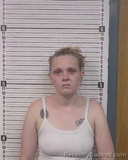Mugshot of DESTINY DAWN BENTLEY booked in Caldwell County, North Carolina on June 23, 2026