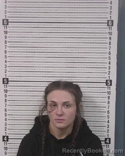 Mugshot of SHANA MCKINSEY PATTON booked in Caldwell County, North Carolina on April 8, 2026
