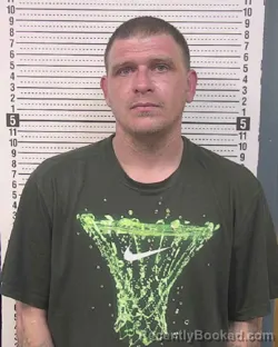 Mugshot of SHAWN FORREST THORNBURG booked in Caldwell County, North Carolina on March 19, 2026