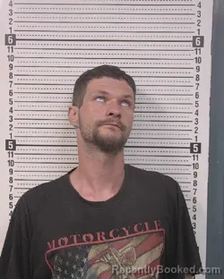 Mugshot of JOHNATHON DEAN CURTIS booked in Caldwell County, North Carolina on March 19, 2026