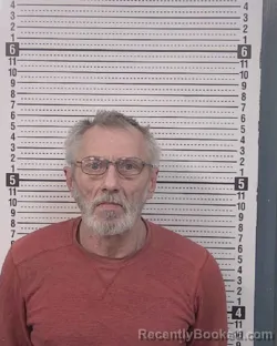 Mugshot of DAVID HAROLD HENSLEY booked in Caldwell County, North Carolina on March 17, 2026