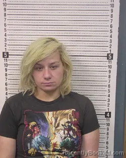 Mugshot of CHARITY BROOKE BRANCH booked in Caldwell County, North Carolina on March 24, 2026