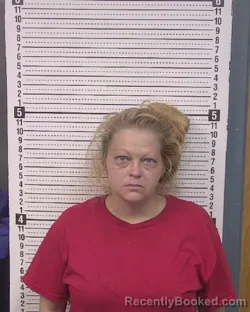 Mugshot of Tera Nichole Harwood booked in Caldwell County, North Carolina on August 20, 2026