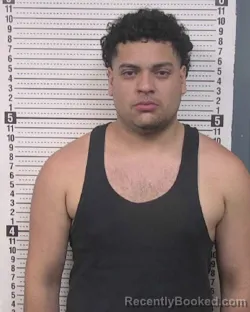 Mugshot of SAMUEL ADAIR OLIVA MEJIA booked in Caldwell County, North Carolina on March 27, 2026