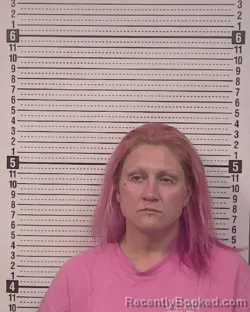 Mugshot of ASHLEY RENEE POWELL booked in Caldwell County, North Carolina on May 21, 2026