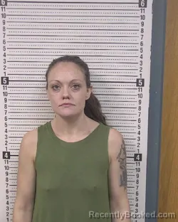 Mugshot of LACEY CHEYENNE JOHNSON booked in Caldwell County, North Carolina on June 21, 2026