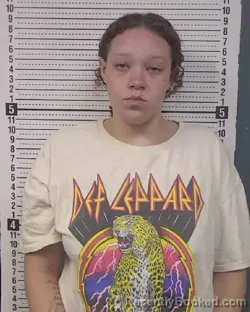 Mugshot of KARMA JAYDE COLLINS booked in Caldwell County, North Carolina on July 6, 2026
