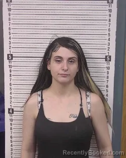 Mugshot of Makenzie Rae Hedrick booked in Caldwell County, North Carolina on August 16, 2026