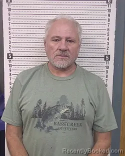 Mugshot of James Dewey Dishman booked in Caldwell County, North Carolina on August 16, 2026
