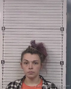 Mugshot of HAILEY DAVIS EDWARDS booked in Caldwell County, North Carolina on March 31, 2026