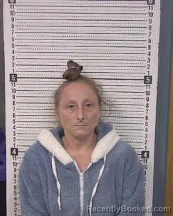 Mugshot of Chastity Nicole Pruitt booked in Caldwell County, North Carolina on August 19, 2026