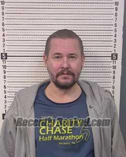 Booking photo from Caldwell County, North Carolina